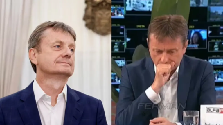 Revelan estado de salud del ministro serbio que tuvo un derrame cerebral en plena transmisión en vivo de televisión