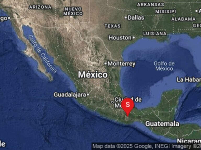 Tiembla en Oaxaca y se siente en la CDMX