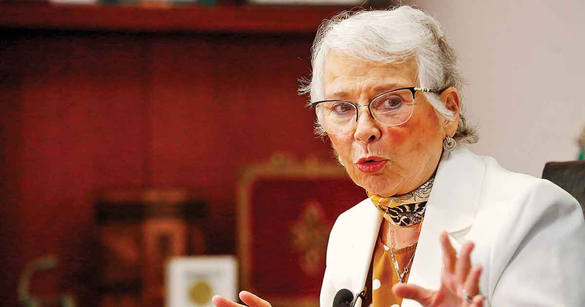 entrevista con Olga Sánchez Cordero