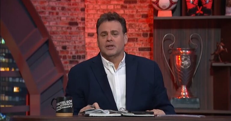 la pelea entre Faitelson y Zamogilny se sale de control