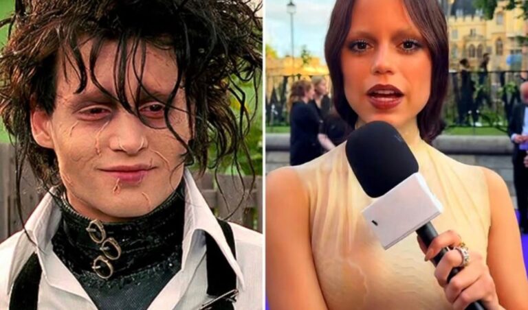 Jenna Ortega rechaza idea de una versión femenina de El Hombre Manos de Tijera