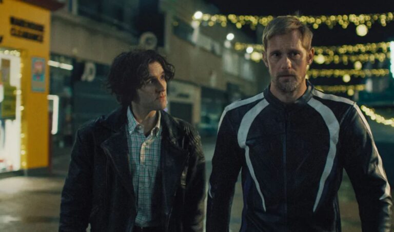 Alexander Skarsgård y Harry Melling recuperan el sexo incómodo en Pillion