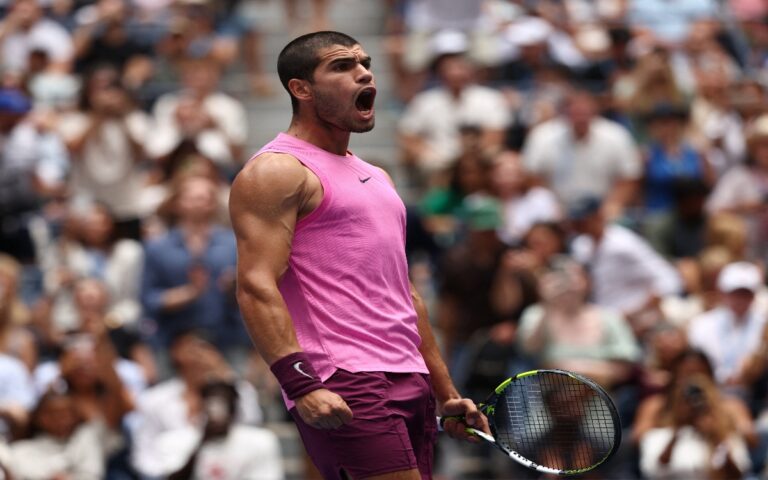 US Open 2025: Avanzan Alcaraz y Sinner a la cuarta ronda