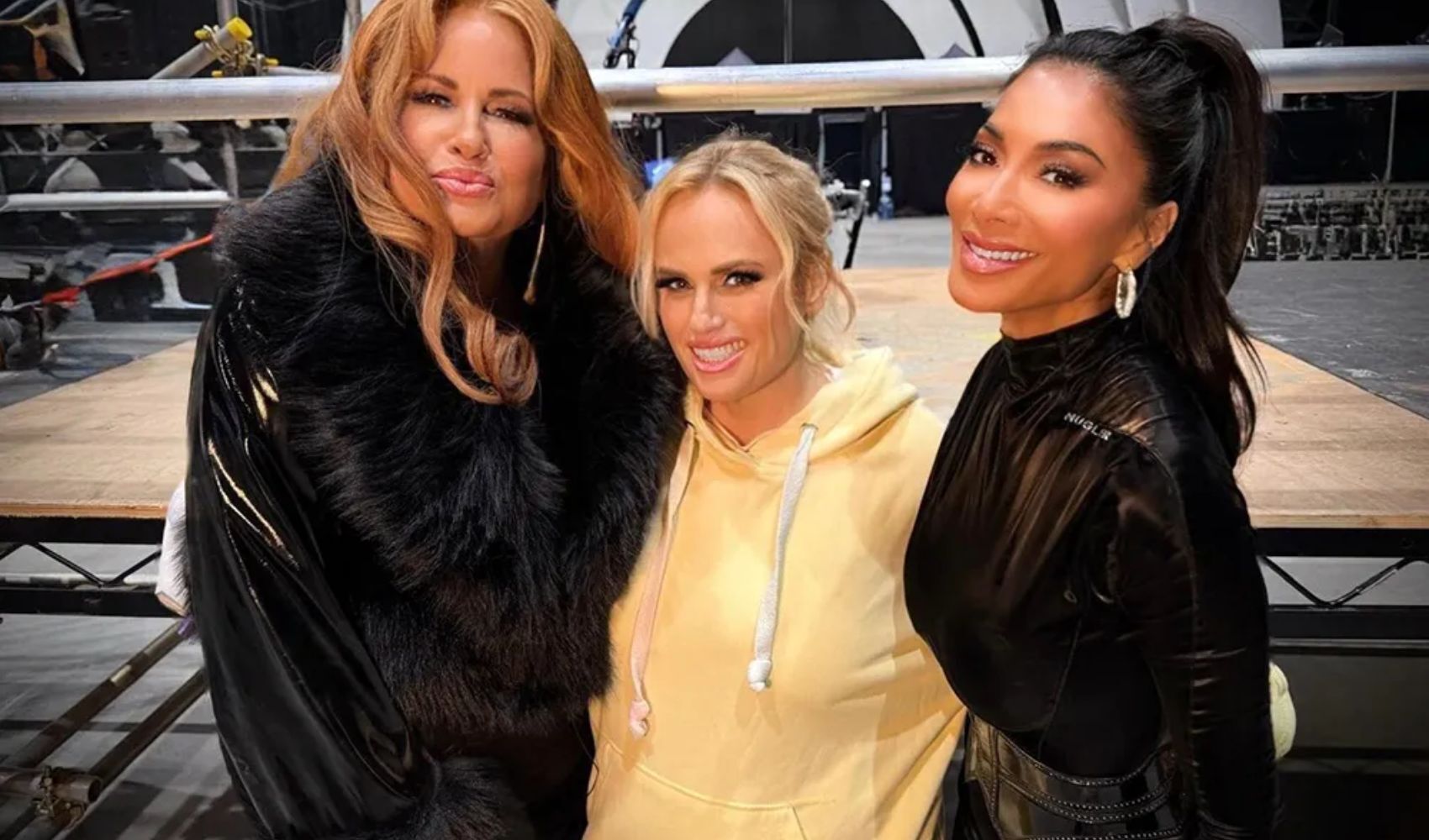 Coolidge y Scherzinger en Girl Group de Rebel Wilson
