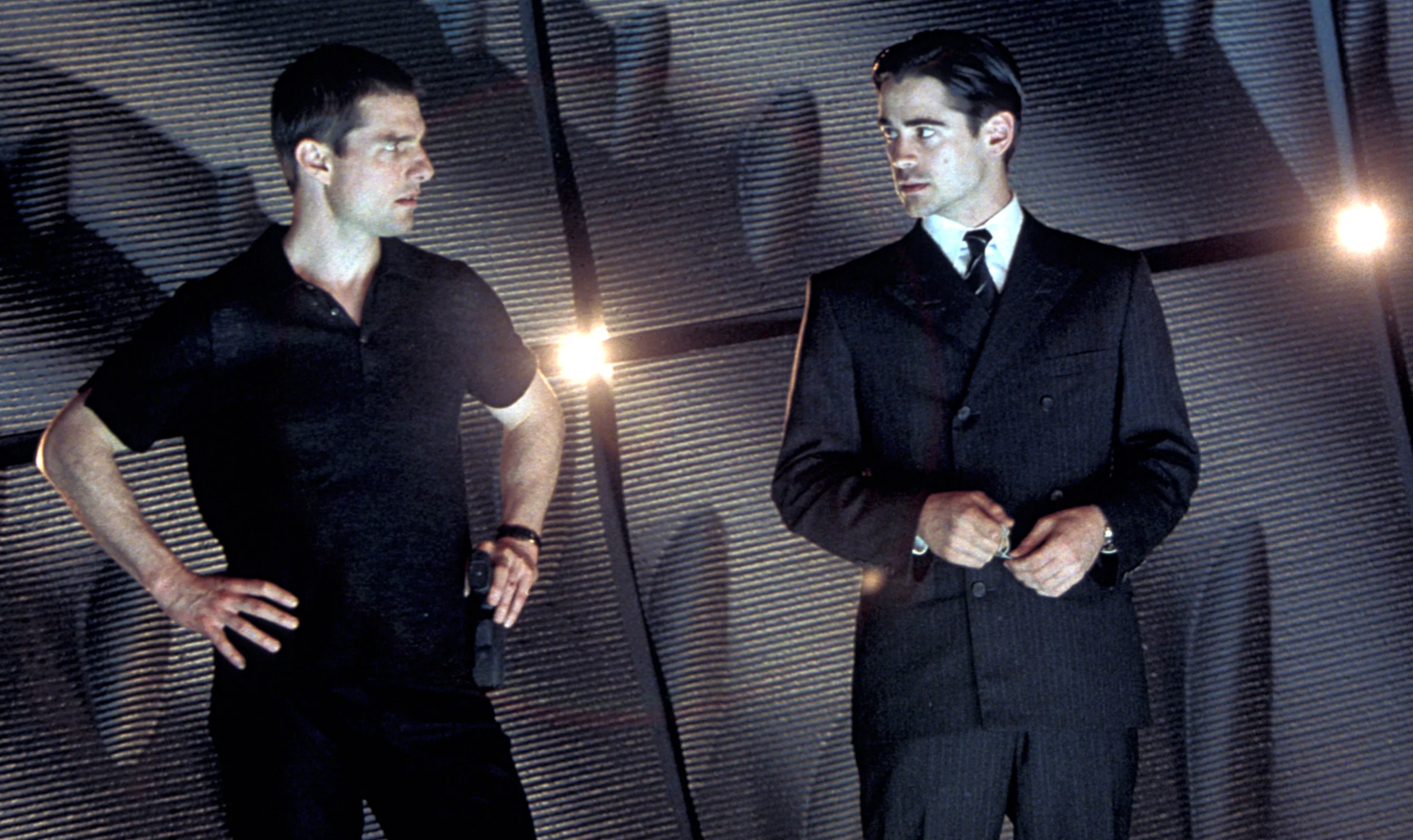 Colin Farrell confiesa que Tom Cruise “no estaba feliz” con él por emborracharse en Minority Report