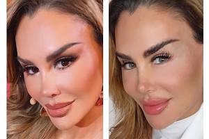 Cambia Ninel Conde el color de sus ojos a verde olivo