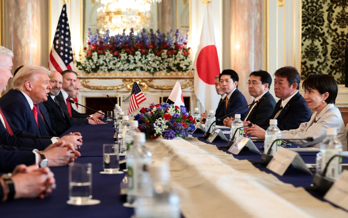 Cumbre entre Trump y Takaichi empieza tarde por culpa de Ohtani | Video