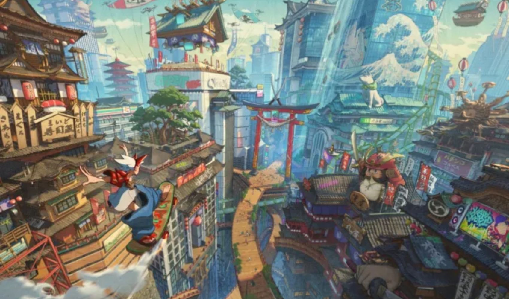 el Battle Royale distópico japonés busca financiación global